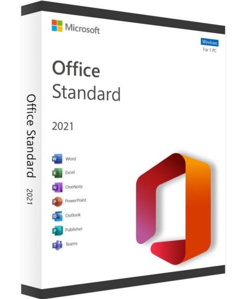 Microsoft Office 2021 Standard (Online Aktivierung)-SM1020