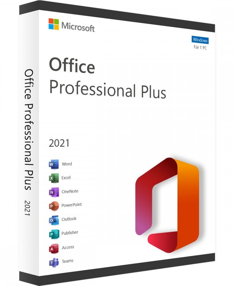 Microsoft Office 2021 Professional Plus (Online Aktivierung)-SM1022